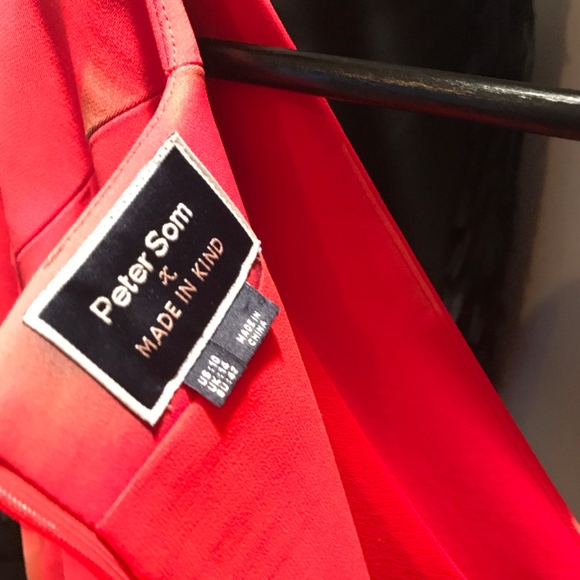 PETER SOM X MADE IN KIND GRAPHIC BLUR FLORAL PRINT - Picture 4 of 8